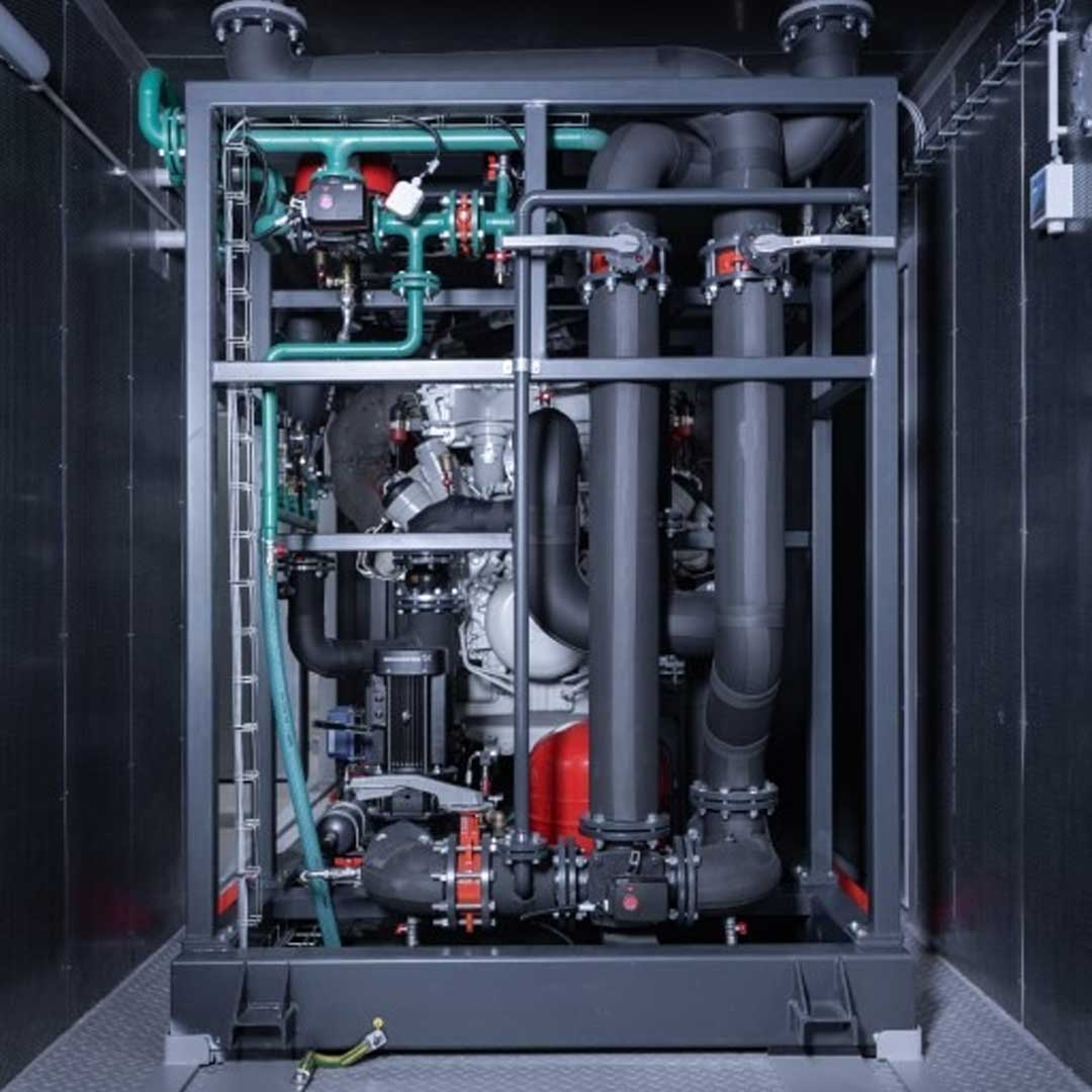 Boxy ve fotovoltaické elektrárně